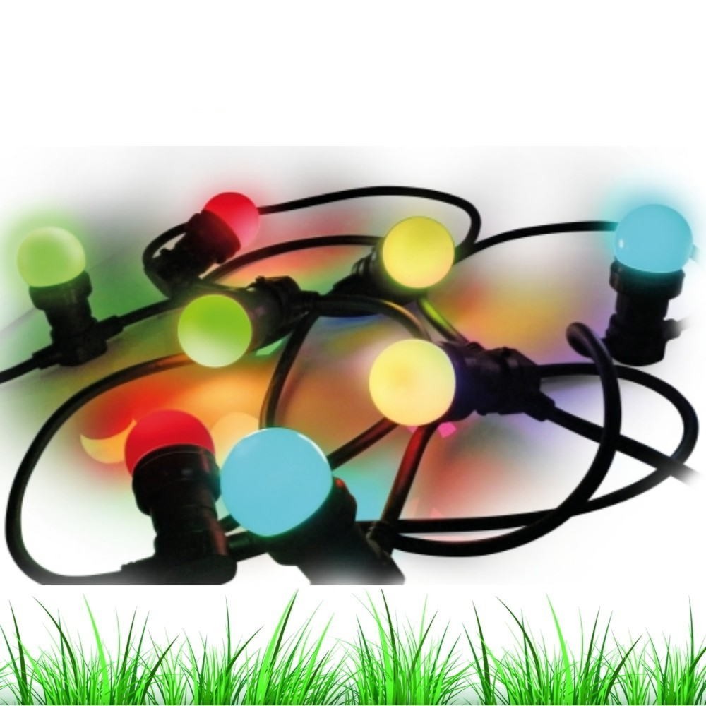[63045] B001 - Guirlande 5m 8xE27 Multicolor