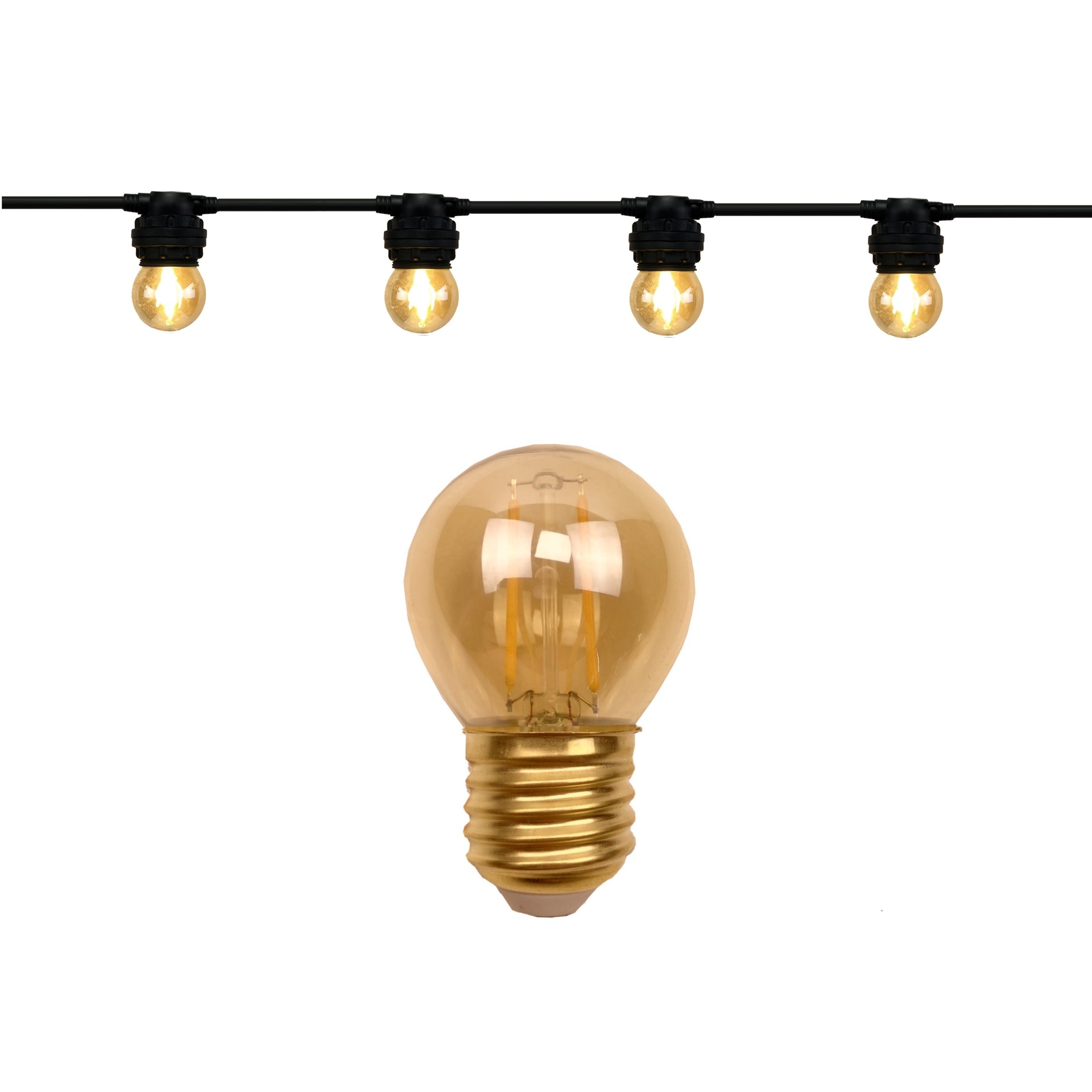 [506-33] Guirl. 6m 12xE27/G45 Fil 1700K