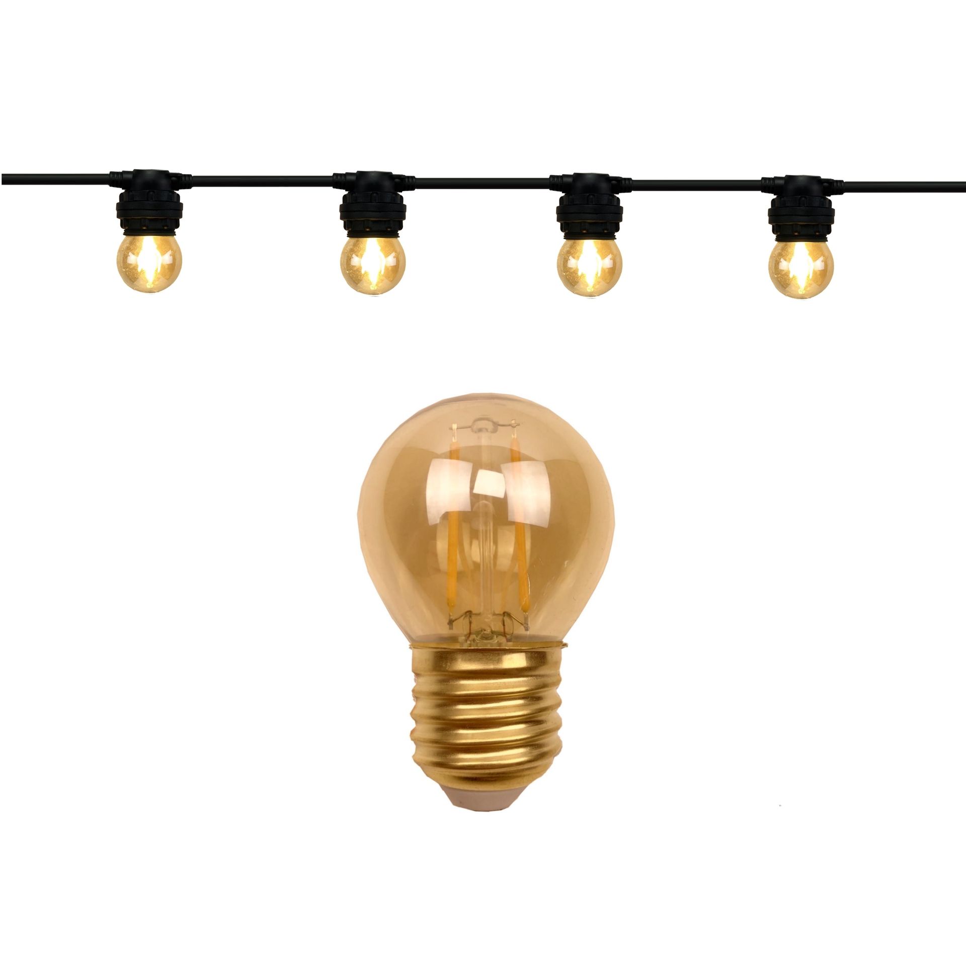 [506-33] Guirl. 6m 12xE27/G45 Fil 1700K