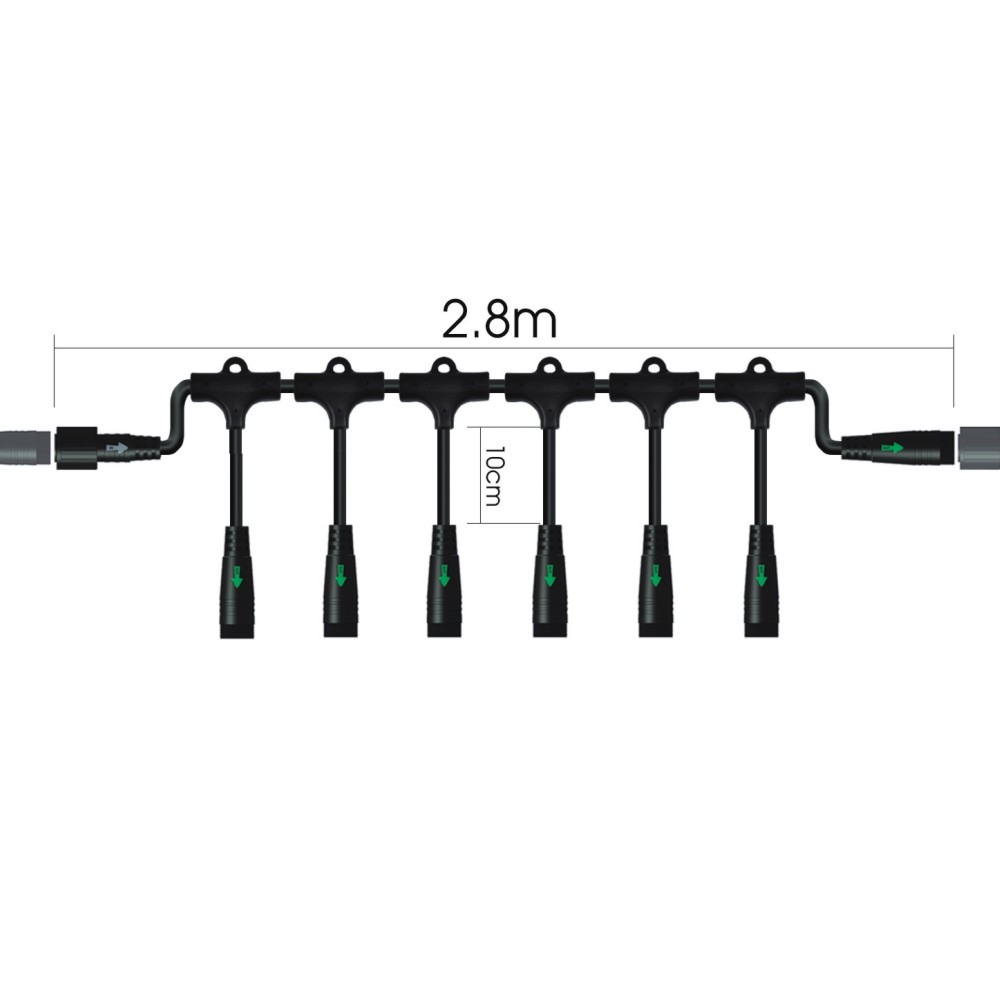 [380] Connecteur DECKING 2,80m