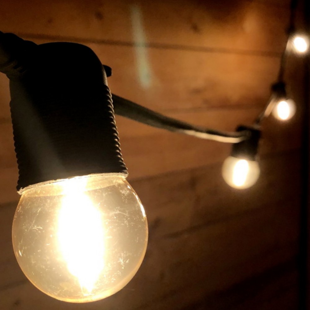 [506-33-P] Guirl. 6m 12xE27/G45 Fil 1700K + Prise