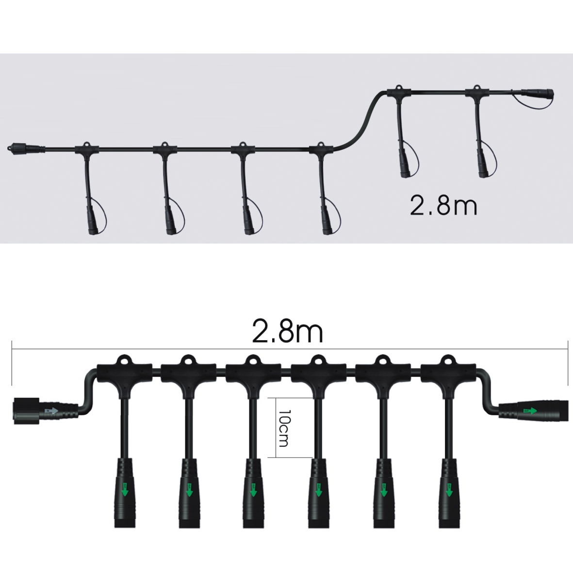 [380] 0380 - Connecteur DECKING 2,80m