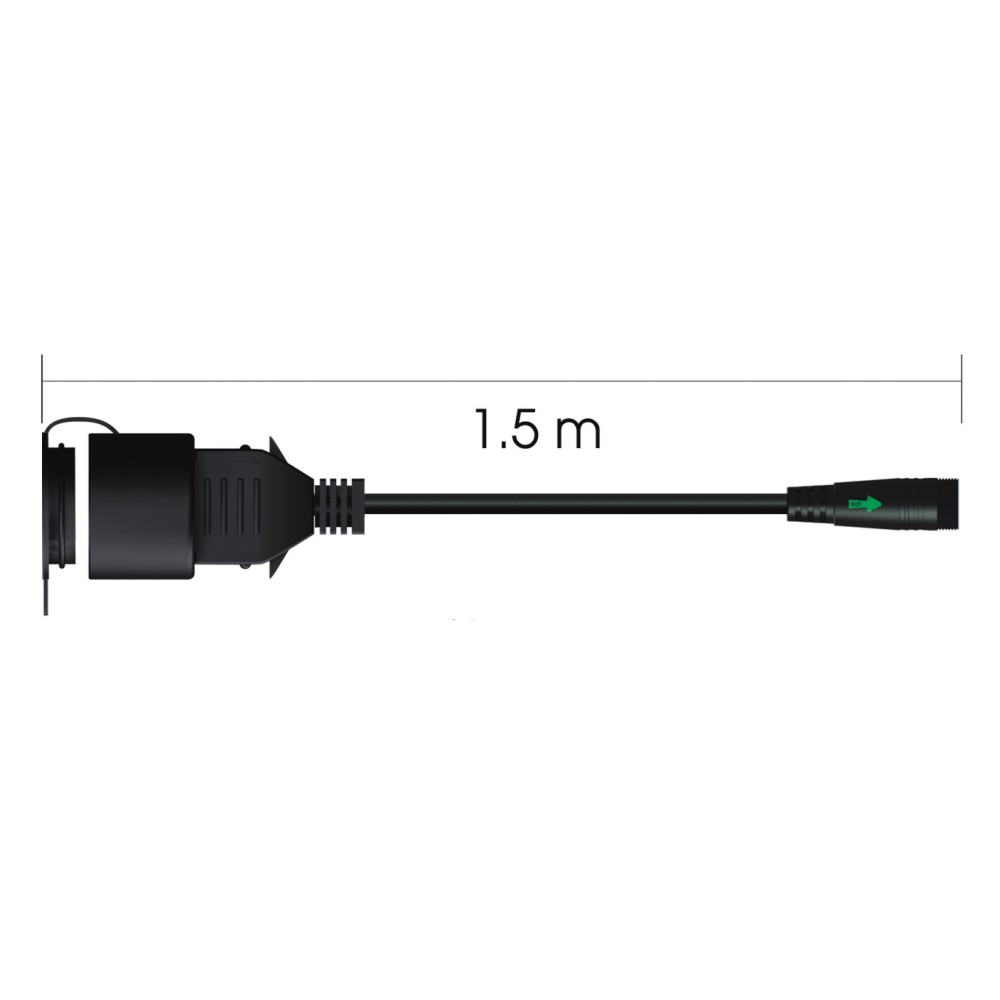 [460] 0460 - Prise sortie Femelle IP44 - 1m