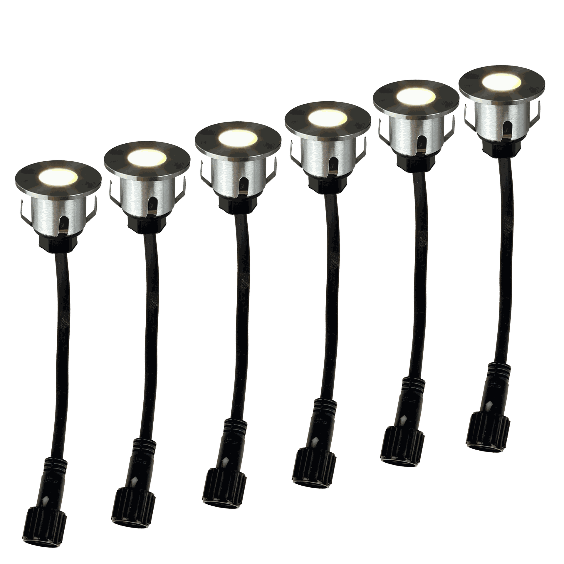 [2026] 2026 - 6 Spots encastrés pour bois Ø4.5cm - 3000°K