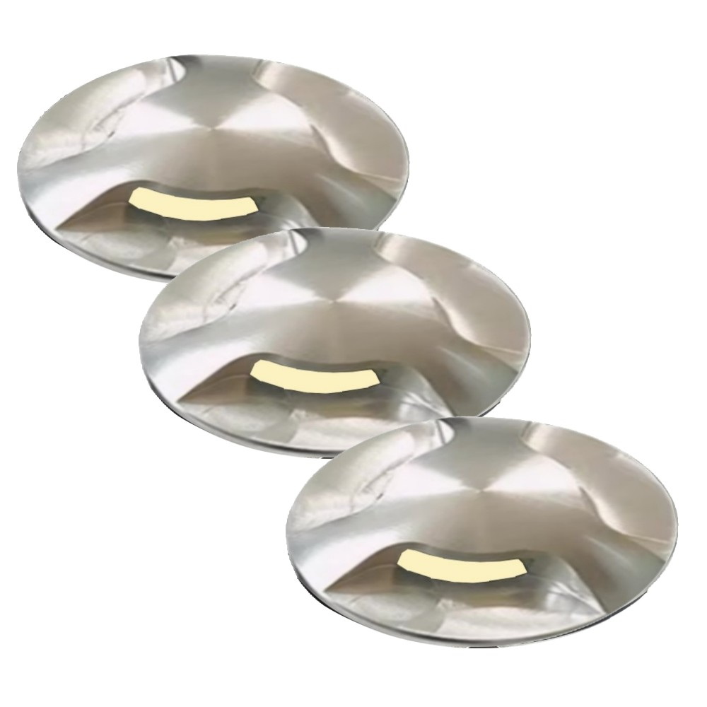 [2036-D303] 2036-D303 - 3 Spots encastrés bois Ø6cm - 3 fenêtres