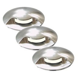 [D301] D301 - 3 dôme Ø6cm - 1 sect° INOX