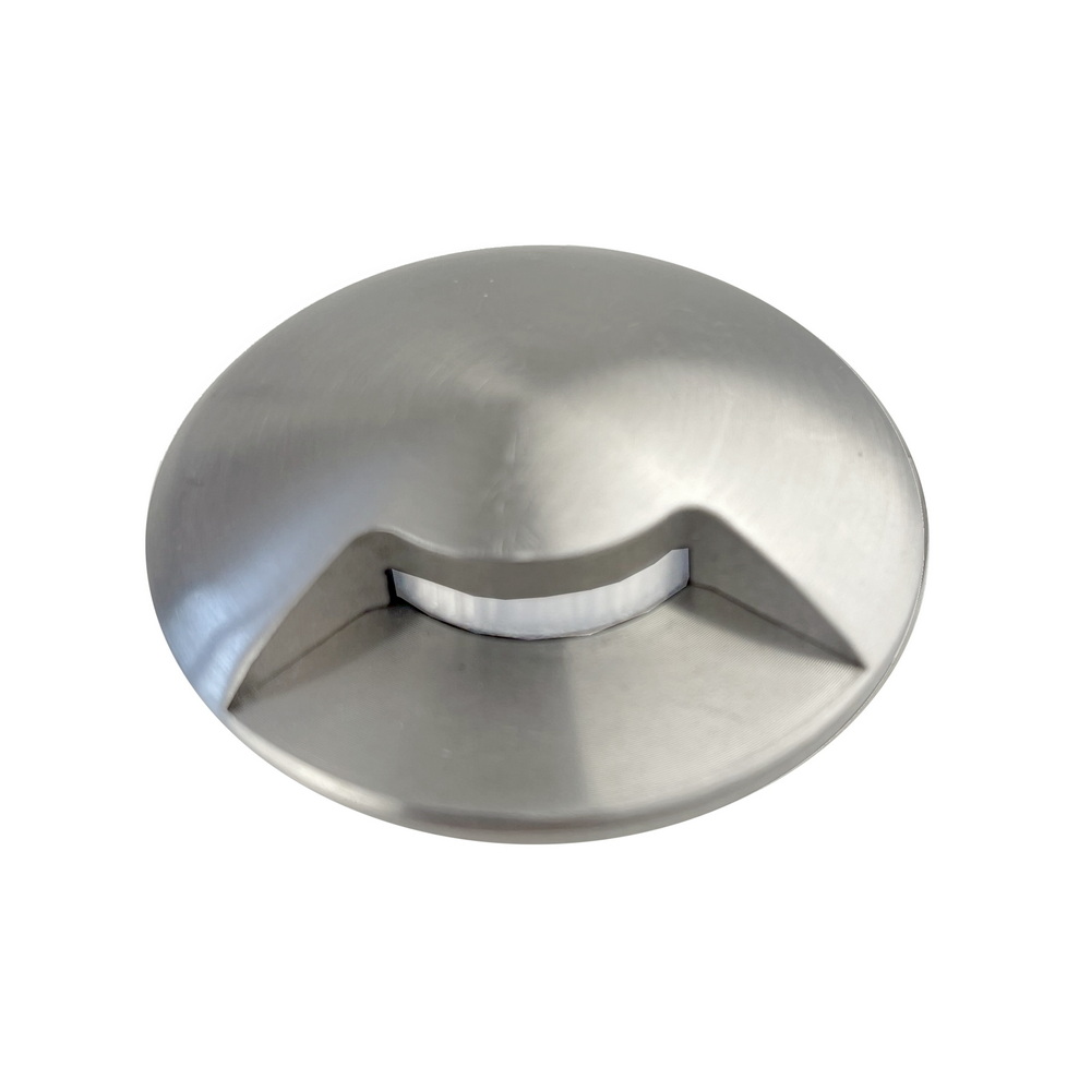 [2646-D401] 2646-D401 - Encastré béton Ø 52mm 3W 3000°K - Top INOX 1 fenêtre