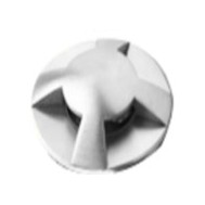 [2646-D404] 2646-D404 - Encastré béton Ø 52mm 3W 3000°K - Top INOX 4 fenêtres