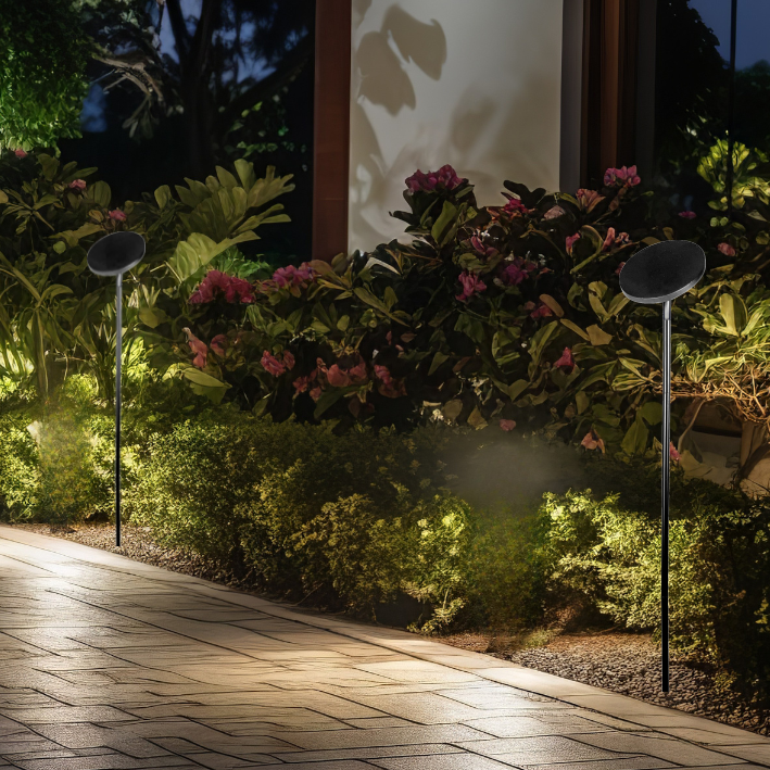 [4025] 4025 - Eclairage Orientable ECLIPSE sur piquet - 6w -3000°K