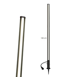 [4106] 4106 - Piquet de lumière indirecte - Ht 100 cm