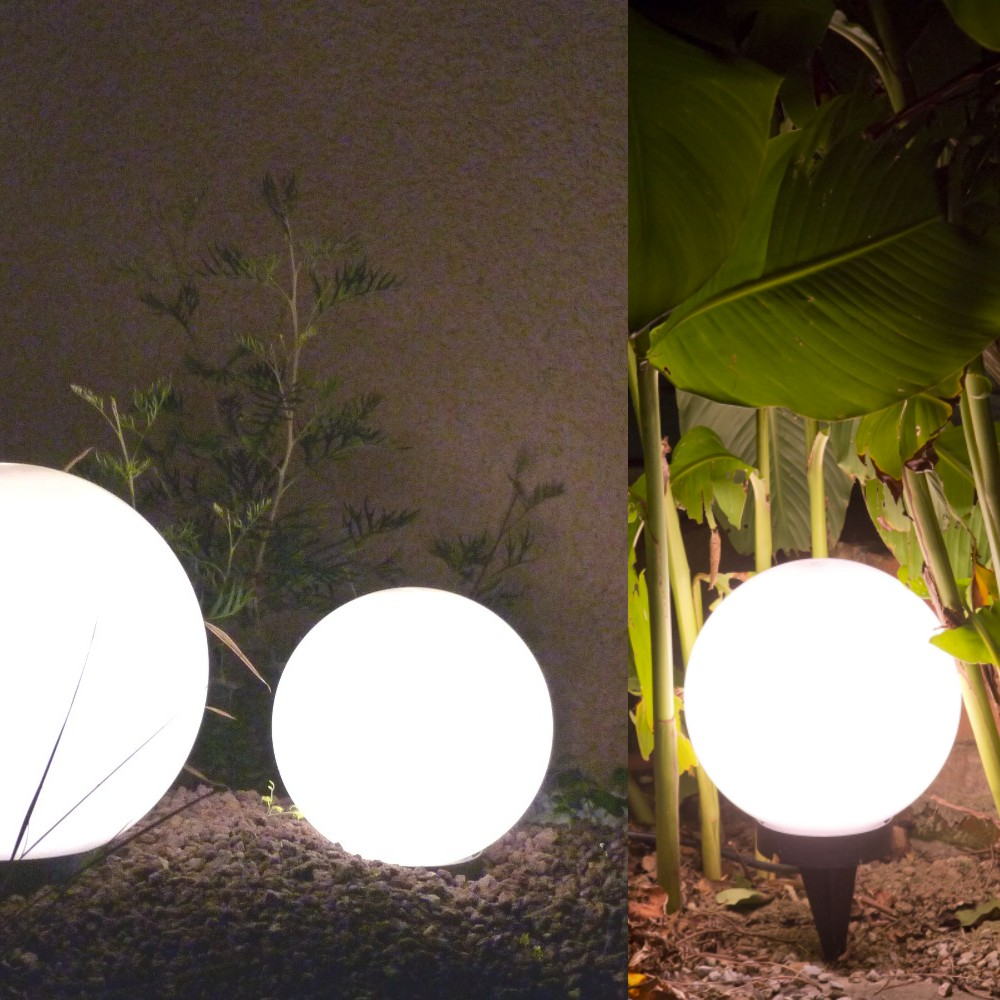 [4912] 4912 - Sphère Ø25cm Blanche LED 5W