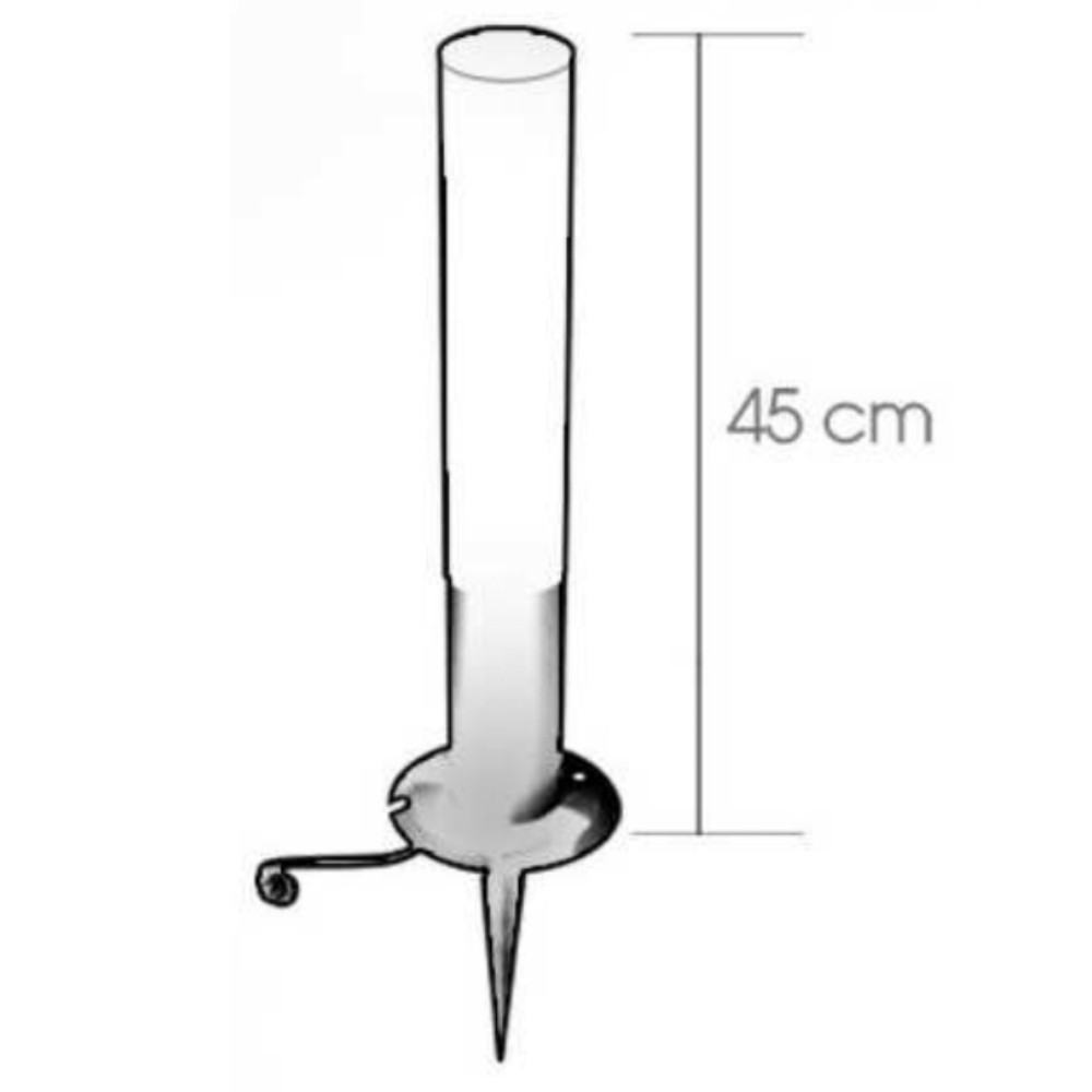 [4213A-Set3] 4213A-Set3 - 3 Bornes Inox à piquer LED