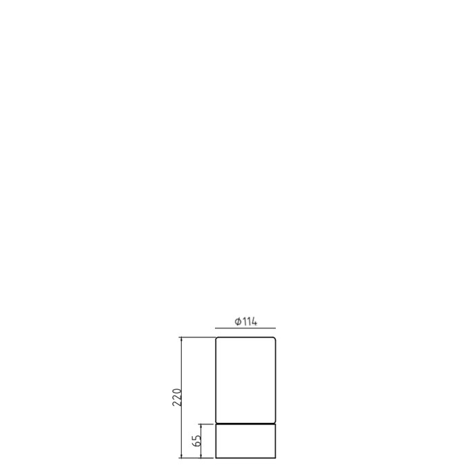 [4231] 4231 - Plot Lumineux Ø 11,4cm + Piquet Ht 20cm