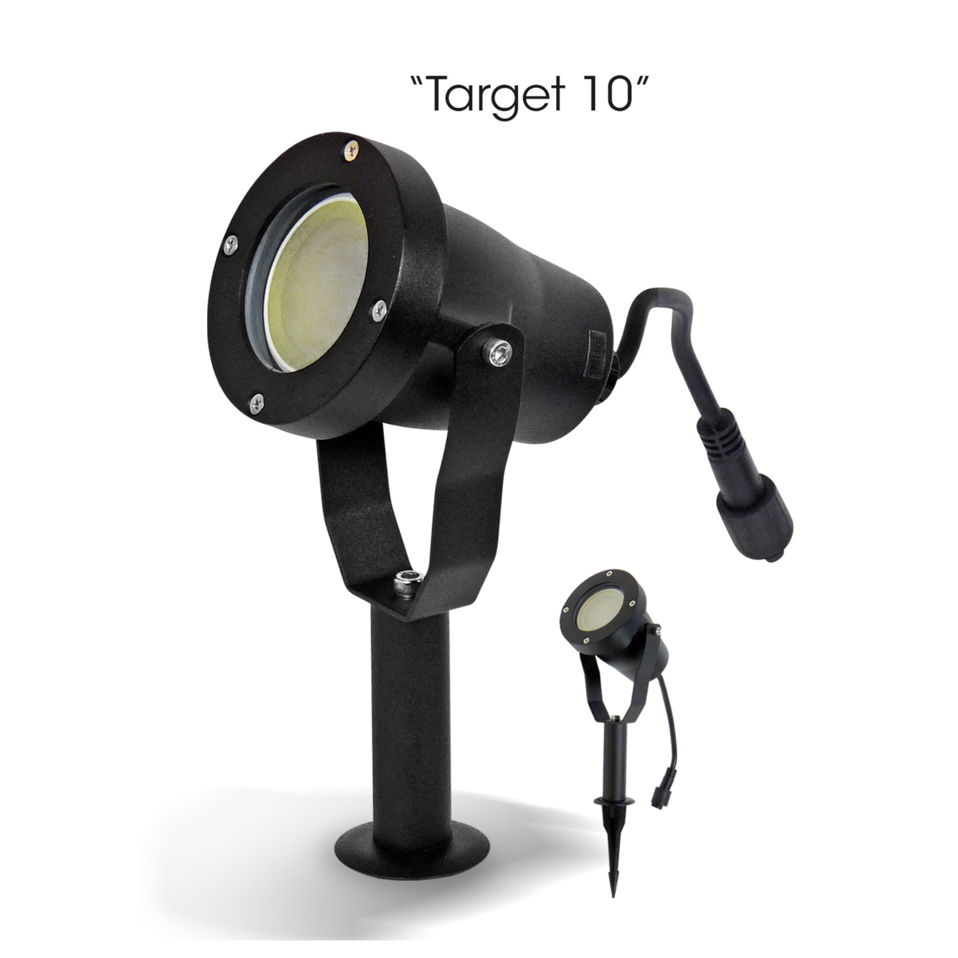 [3416] 3416 - Projecteur Noir Alu TARGET10 - 4W - 3000°K