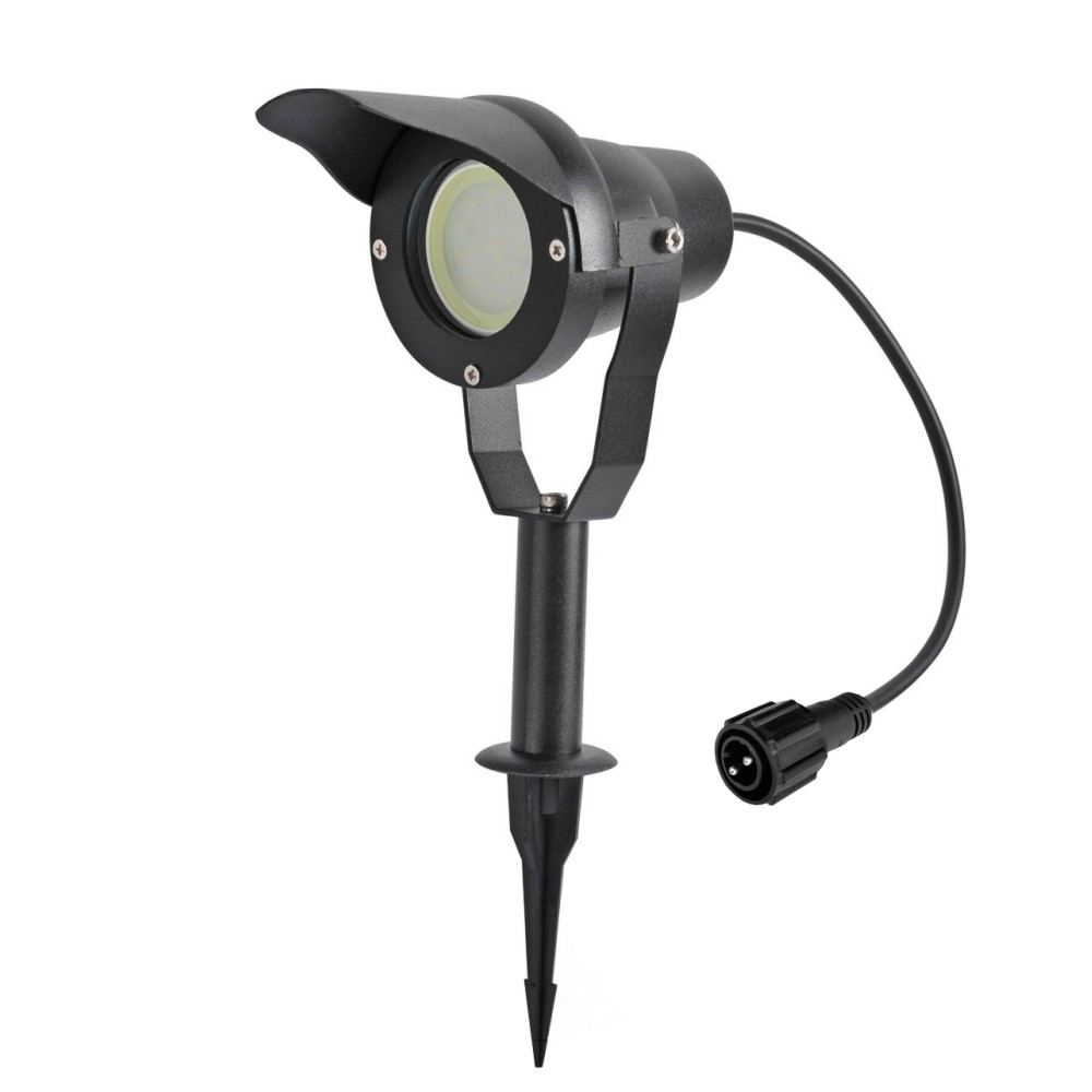 [3426] 3426 - Projecteur Alu Noir MR20 6,5W