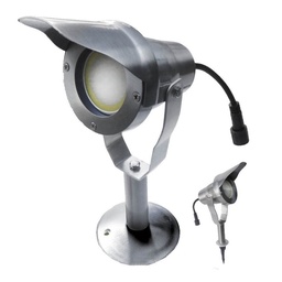 [3426A] 3426A - Projecteur+Socle Alu Br. 6,5W