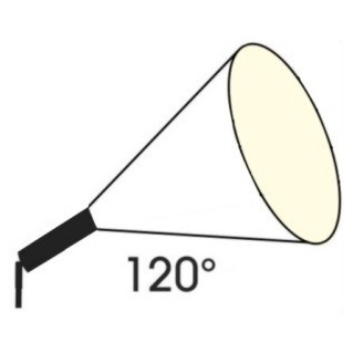 [3316] 3316 - Projecteur PROXI 30 sur piquet - 3W - 3000°K