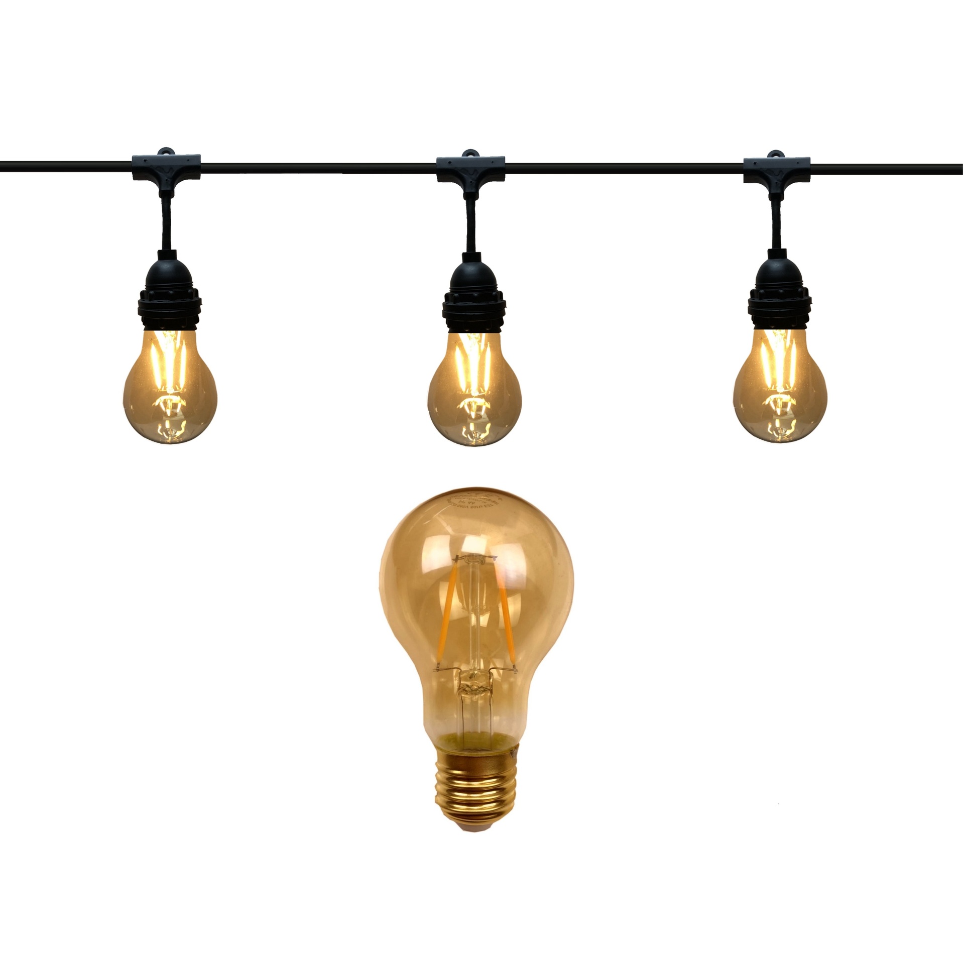 [8648-G34] 8648-G34 - Guirl. 48m 64xE27/A60 Fil 1700K