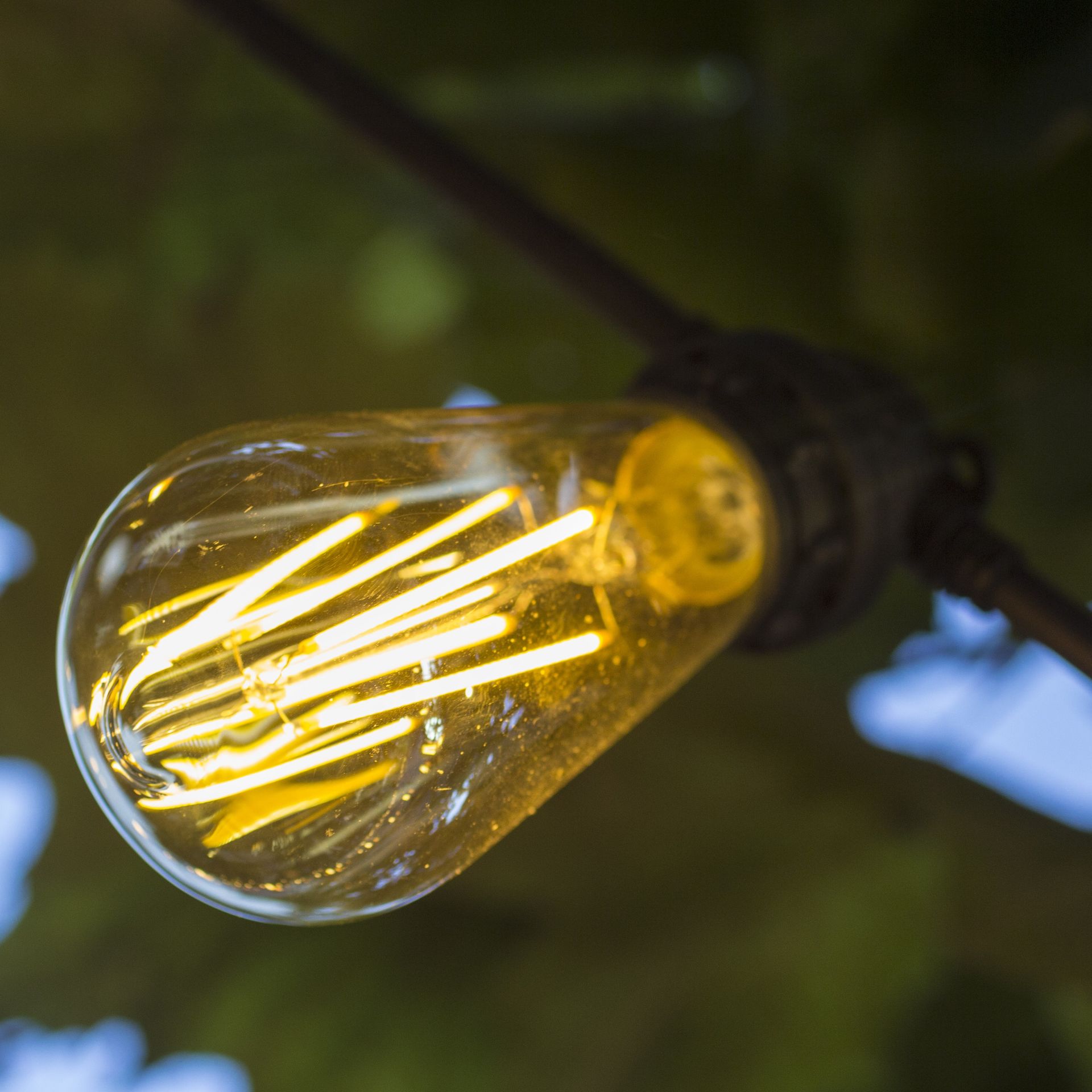 [8606-C722] 8606-C722 - Guirlande (Extension) 6m 8xE27/ST64 Fil 2200K