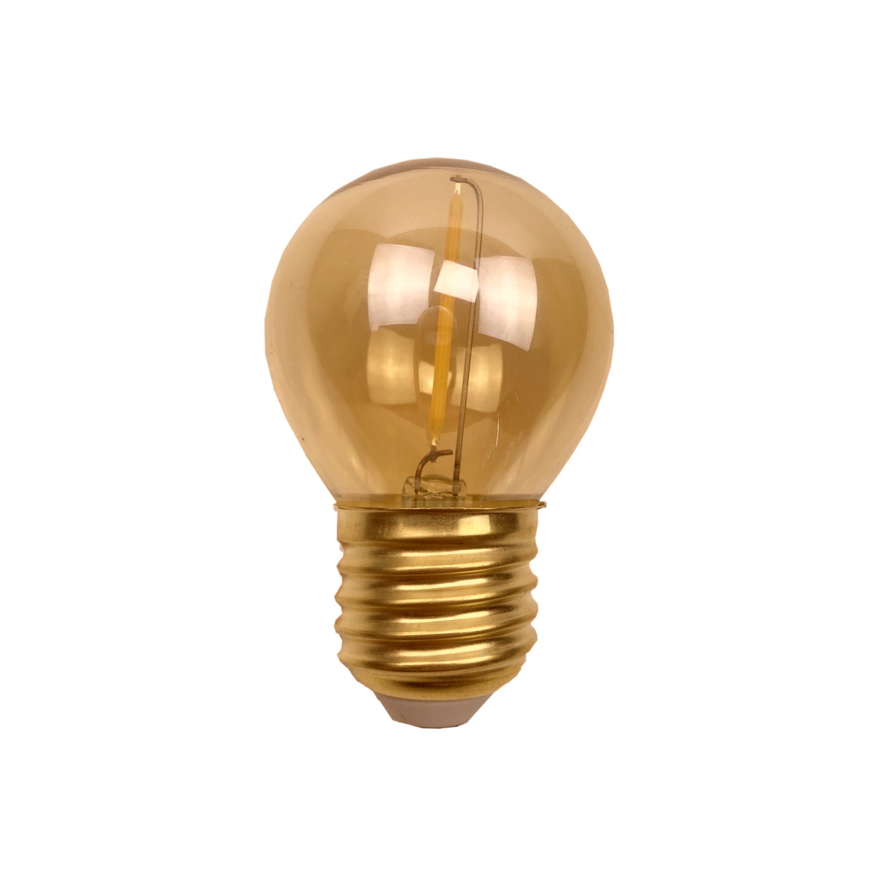 [G31] G31 - Amp. E27/G45 Fil. LED 1W 1700K - Antic