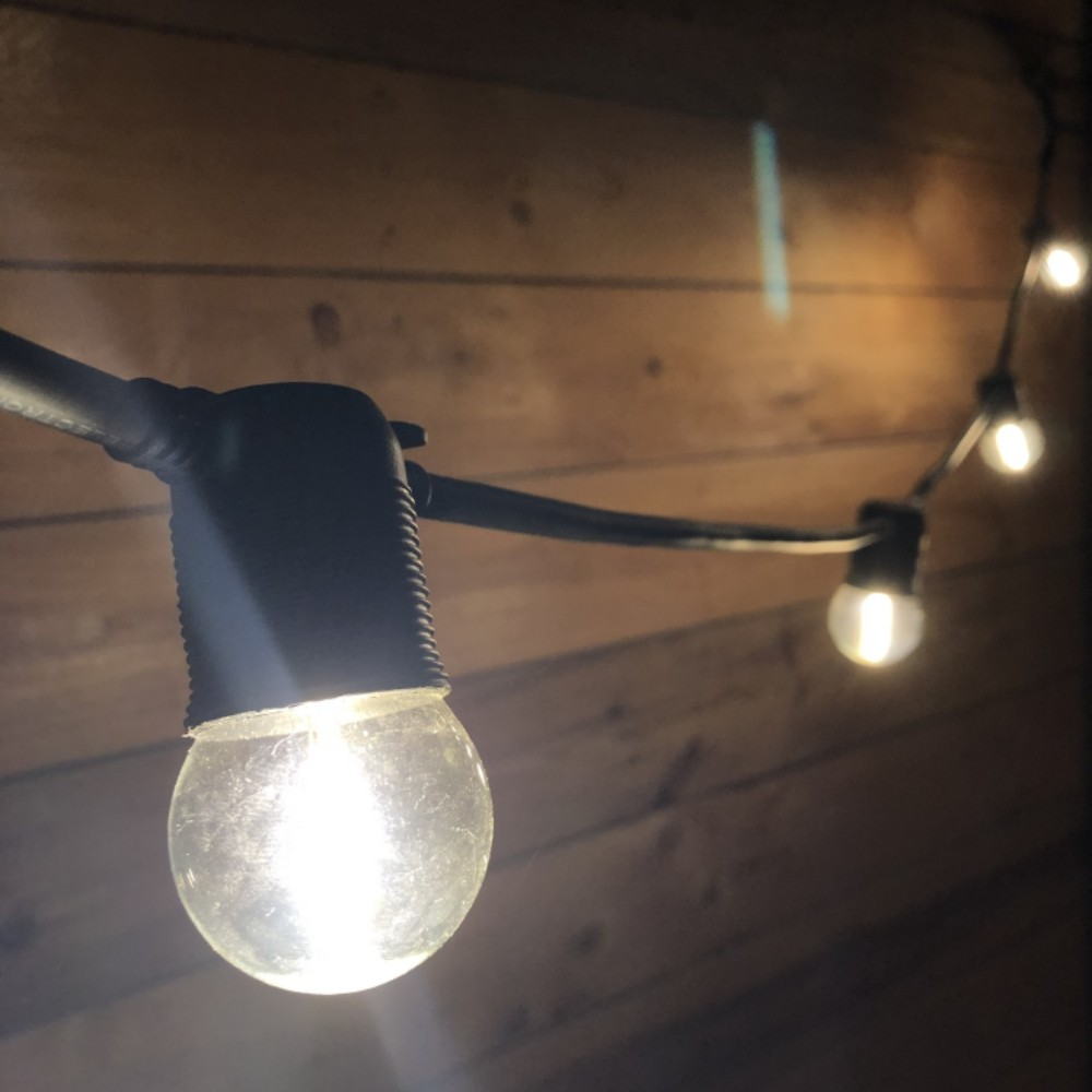 [G40] G40 - Amp. E27/G45 Fil. LED 1W 3000K