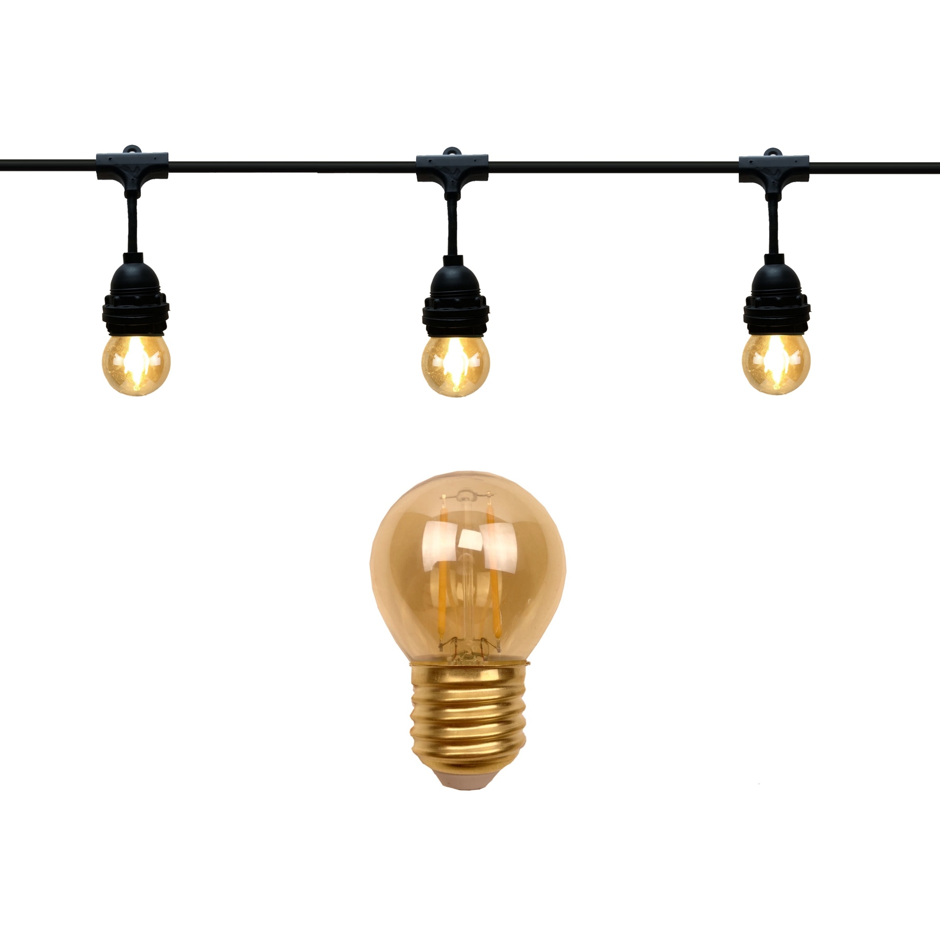 [8606-G33] 8606-G33 - Guirl. 6m 8xE27/G45 Fil 1700K