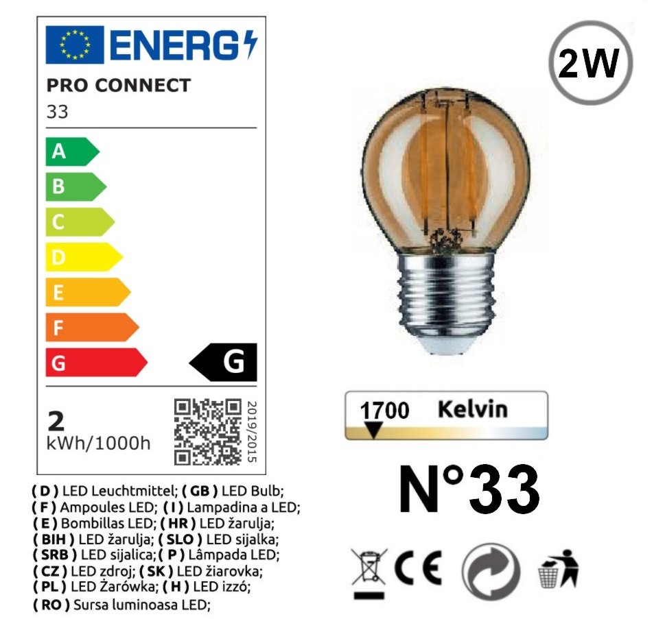 [8506-G33-60L] 8506-G33-60L - Guirl. ROTIN NATUREL 6m 12xE27/G45 Fil 1700K